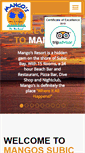 Mobile Screenshot of mangossubic.com